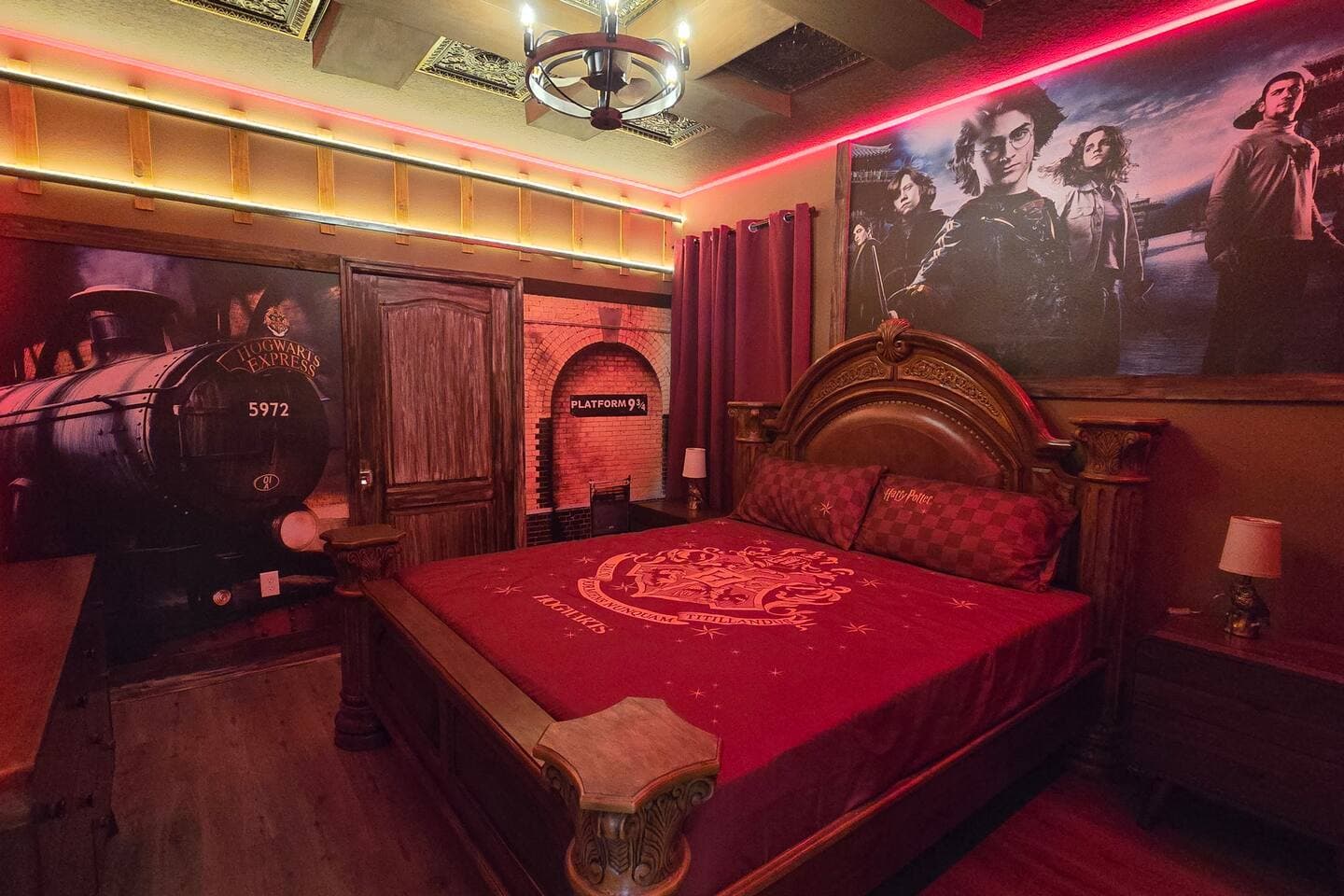 Casa Harry Potter y Moana en Solterra — quarto temático